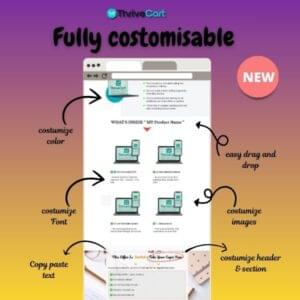 Low Ticket ThriveCart Template